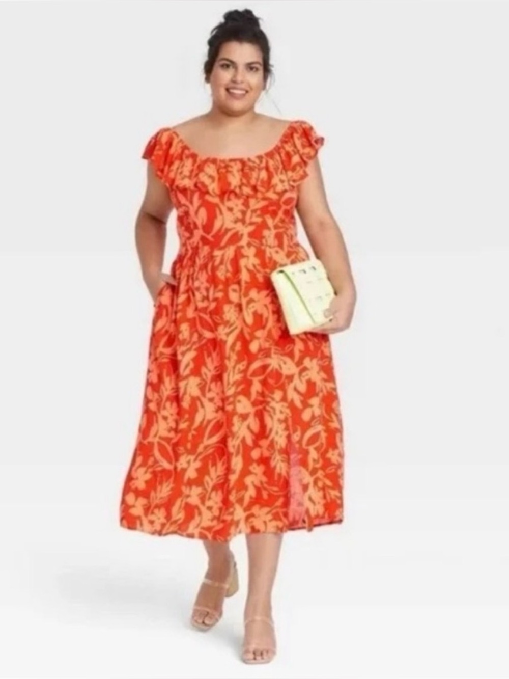 AVA & VIV | Plus Size Floral Dress